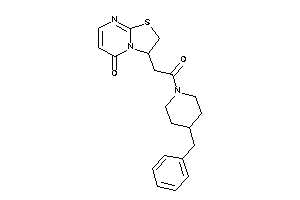 3-[2-(4-benzylpiperidino)-2-keto-ethyl]-2,3-dihydrothiazolo[3,2-a]pyrimidin-5-one