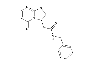 N-benzyl-2-(5-keto-2,3-dihydrothiazolo[3,2-a]pyrimidin-3-yl)acetamide