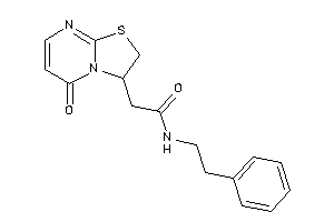 2-(5-keto-2,3-dihydrothiazolo[3,2-a]pyrimidin-3-yl)-N-phenethyl-acetamide