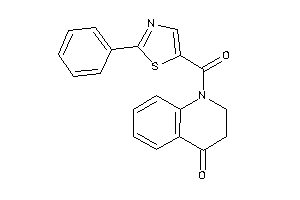 1-(2-phenylthiazole-5-carbonyl)-2,3-dihydroquinolin-4-one
