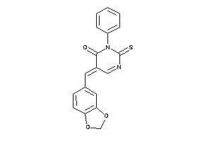 3-phenyl-5-piperonylidene-2-thioxo-pyrimidin-4-one