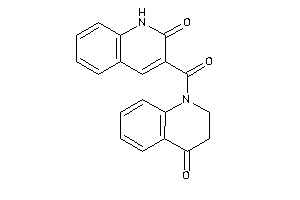 3-(4-keto-2,3-dihydroquinoline-1-carbonyl)carbostyril