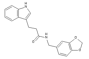3-(1H-indol-3-yl)-N-piperonyl-propionamide