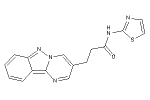 3-pyrimido[1,2-b]indazol-3-yl-N-thiazol-2-yl-propionamide