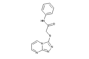 N-phenyl-2-([1,2,4]triazolo[4,3-a]pyrimidin-3-ylthio)acetamide