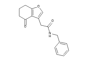 N-benzyl-2-(4-keto-6,7-dihydro-5H-benzofuran-3-yl)acetamide