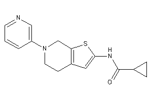 N-[6-(3-pyridyl)-5,7-dihydro-4H-thieno[2,3-c]pyridin-2-yl]cyclopropanecarboxamide