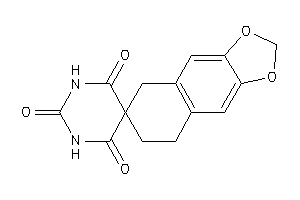 Spiro[6,8-dihydro-5H-benzo[f][1,3]benzodioxole-7,5'-hexahydropyrimidine]-2',4',6'-trione