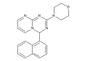 4-[4-(1-naphthyl)-4H-pyrimido[1,2-a][1,3,5]triazin-2-yl]morpholine