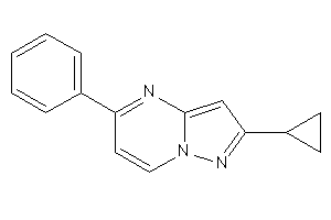 2-cyclopropyl-5-phenyl-pyrazolo[1,5-a]pyrimidine