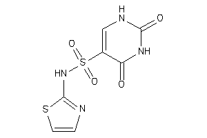 Image of 2,4-diketo-N-thiazol-2-yl-1H-pyrimidine-5-sulfonamide