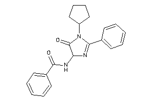 N-(1-cyclopentyl-5-keto-2-phenyl-2-imidazolin-4-yl)benzamide