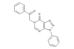 6-phenacyl-3-phenyl-triazolo[4,5-d]pyrimidin-7-one