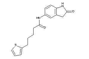 N-(2-ketoindolin-5-yl)-5-(2-thienyl)valeramide