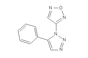 3-(5-phenyltriazol-1-yl)furazan