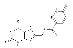 6-keto-1H-pyridazine-3-carboxylic Acid (2,6-diketo-3,7-dihydropurin-8-yl)methyl Ester