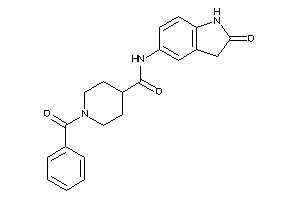 1-benzoyl-N-(2-ketoindolin-5-yl)isonipecotamide