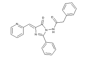 N-[5-keto-2-phenyl-4-(2-pyridylmethylene)-2-imidazolin-1-yl]-2-phenyl-acetamide