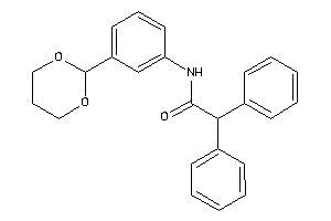 N-[3-(1,3-dioxan-2-yl)phenyl]-2,2-diphenyl-acetamide