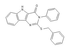 2-(benzylthio)-3-phenyl-5H-pyrimido[5,4-b]indol-4-one