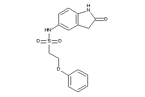 N-(2-ketoindolin-5-yl)-2-phenoxy-ethanesulfonamide