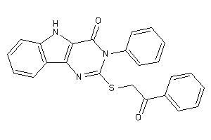 2-(phenacylthio)-3-phenyl-5H-pyrimido[5,4-b]indol-4-one