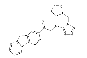 1-(9H-fluoren-2-yl)-2-[[1-(tetrahydrofurfuryl)tetrazol-5-yl]thio]ethanone