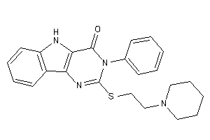 3-phenyl-2-(2-piperidinoethylthio)-5H-pyrimido[5,4-b]indol-4-one