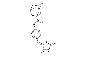 Adamantane-1-carboxylic Acid [4-[(2,4-diketothiazolidin-5-ylidene)methyl]phenyl] Ester