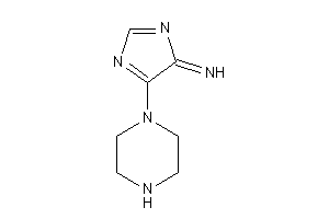 (5-piperazinoimidazol-4-ylidene)amine