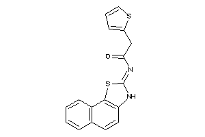 N-(3H-benzo[g][1,3]benzothiazol-2-ylidene)-2-(2-thienyl)acetamide