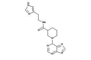 N-[2-(1H-imidazol-4-yl)ethyl]-1-(6H-purin-6-yl)nipecotamide