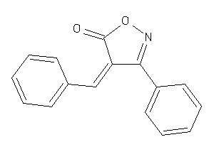 Image of 4-benzal-3-phenyl-2-isoxazolin-5-one