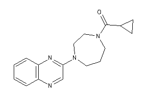 Cyclopropyl-(4-quinoxalin-2-yl-1,4-diazepan-1-yl)methanone