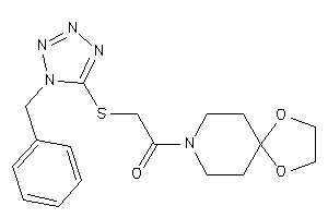 2-[(1-benzyltetrazol-5-yl)thio]-1-(1,4-dioxa-8-azaspiro[4.5]decan-8-yl)ethanone