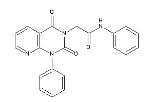 2-(2,4-diketo-1-phenyl-pyrido[2,3-d]pyrimidin-3-yl)-N-phenyl-acetamide