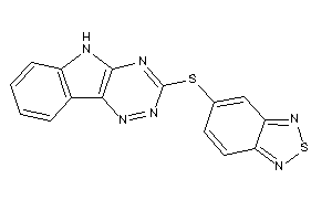 5-(5H-[1,2,4]triazino[5,6-b]indol-3-ylthio)piazthiole