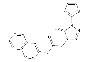 Image of 2-[5-keto-4-(2-thienyl)tetrazol-1-yl]acetic Acid 2-naphthyl Ester