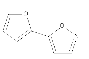 Image of 5-(2-furyl)isoxazole