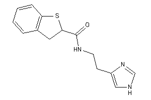 Image of N-[2-(1H-imidazol-4-yl)ethyl]-2,3-dihydrobenzothiophene-2-carboxamide