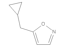 Image of 5-(cyclopropylmethyl)isoxazole
