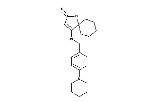 4-[(4-piperidinobenzyl)amino]-1-oxaspiro[4.5]dec-3-en-2-one