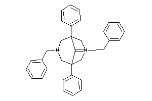 3,7-dibenzyl-1,5-diphenyl-3,7-diazabicyclo[3.3.1]nonan-9-one