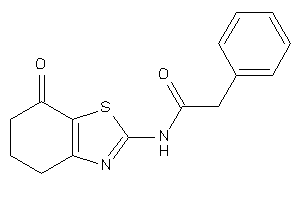 N-(7-keto-5,6-dihydro-4H-1,3-benzothiazol-2-yl)-2-phenyl-acetamide