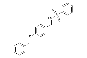 N-(4-benzoxybenzyl)benzenesulfonamide