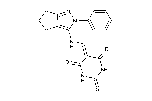 Image of 5-[[(2-phenyl-5,6-dihydro-4H-cyclopenta[c]pyrazol-3-yl)amino]methylene]-2-thioxo-hexahydropyrimidine-4,6-quinone
