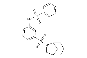 N-[3-(6-azabicyclo[3.2.1]octan-6-ylsulfonyl)phenyl]benzenesulfonamide