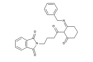 2-[4-(2-benzylimino-6-keto-cyclohexyl)-4-keto-butyl]isoindoline-1,3-quinone