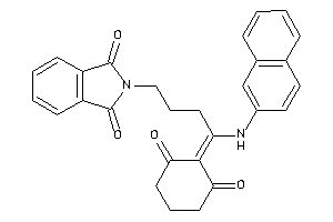 2-[4-(2,6-diketocyclohexylidene)-4-(2-naphthylamino)butyl]isoindoline-1,3-quinone