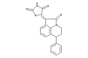 5-[keto(phenyl)BLAHylidene]thiazolidine-2,4-quinone